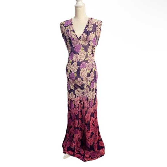 BNWT free people ombré floral dress - Picture 4 of 7